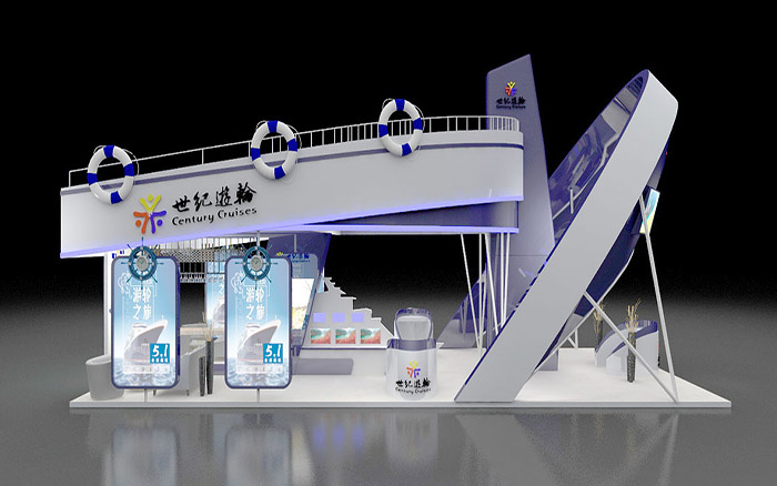 上海游艇展臺搭建設計
