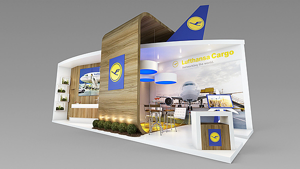 西安航空展會展臺搭建裝修