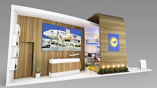 西安航空展會展臺搭建裝修