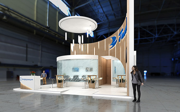 國(guó)外展會(huì)設(shè)計(jì)裝修-加利翁-俄羅斯展臺(tái)搭建