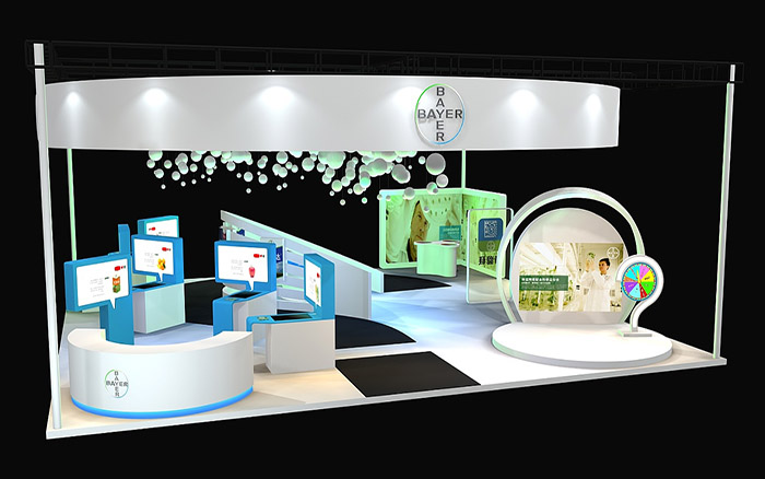 日本展臺(tái)搭建圖片