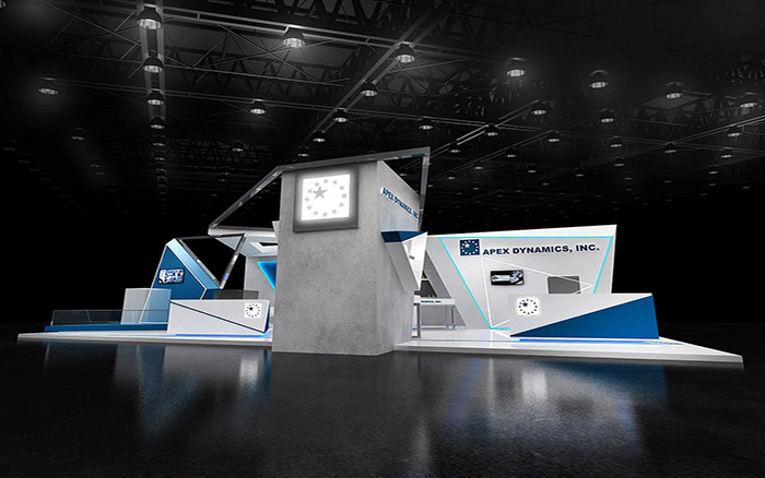 深圳機械展臺搭建設(shè)計