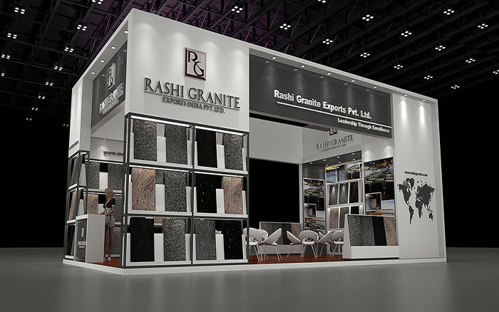 美國展臺搭建圖片