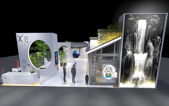 深圳展廳裝修設計-博林文創(chuàng)-設計展廳施工