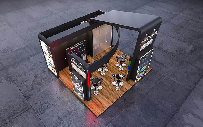 北京寵物展展臺設(shè)計-Nestle PURINA