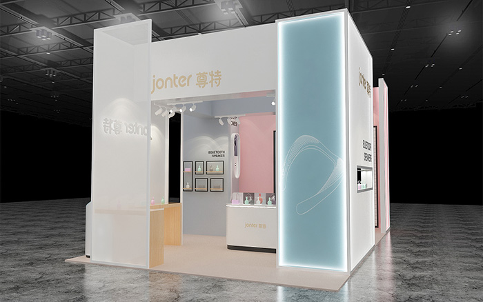 上海展臺展會制作-尊特-音響展覽設計