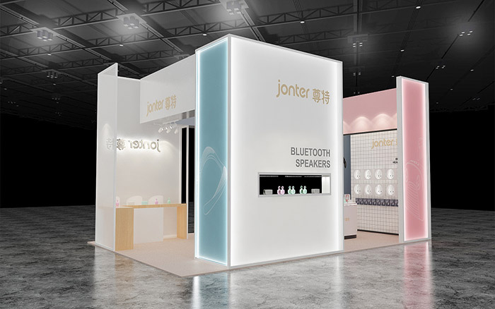 上海展臺展會制作-尊特-音響展覽設計