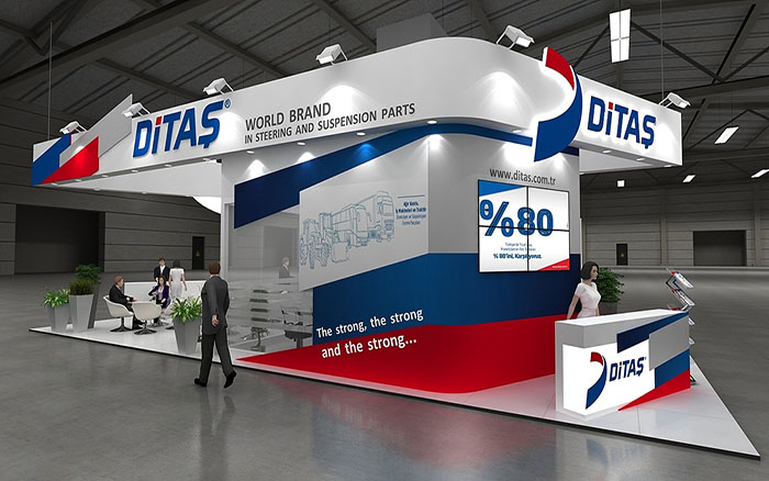 廣州汽車展攤位設(shè)計(jì)-DiTAS