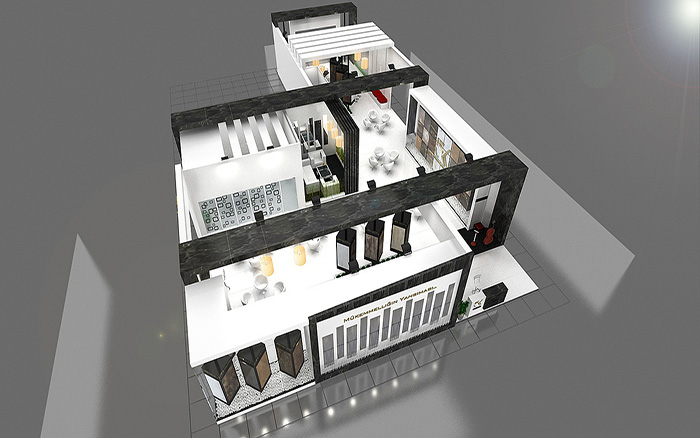 美國展覽搭建圖片