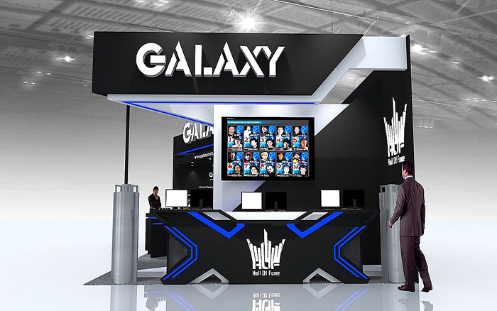 西安展臺搭建圖片