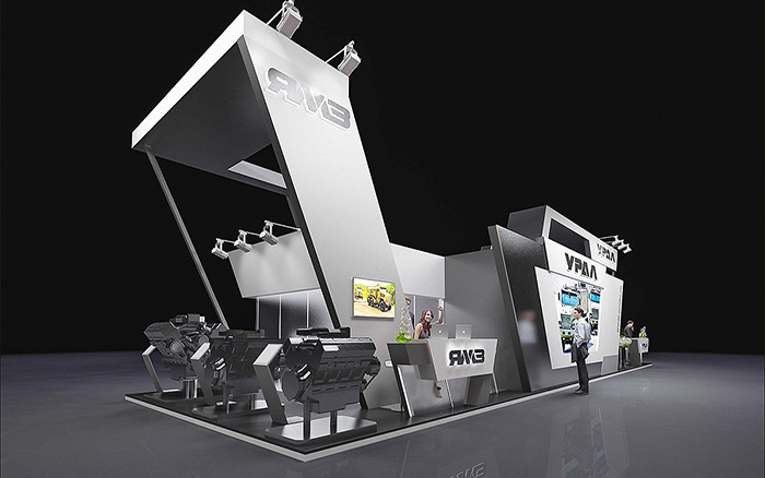 迪拜展會(huì)搭建圖片