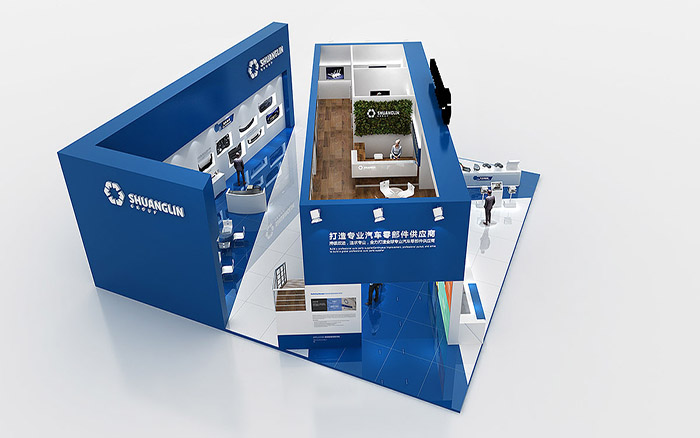 北京展會設計-雙林-汽保展會設計制作