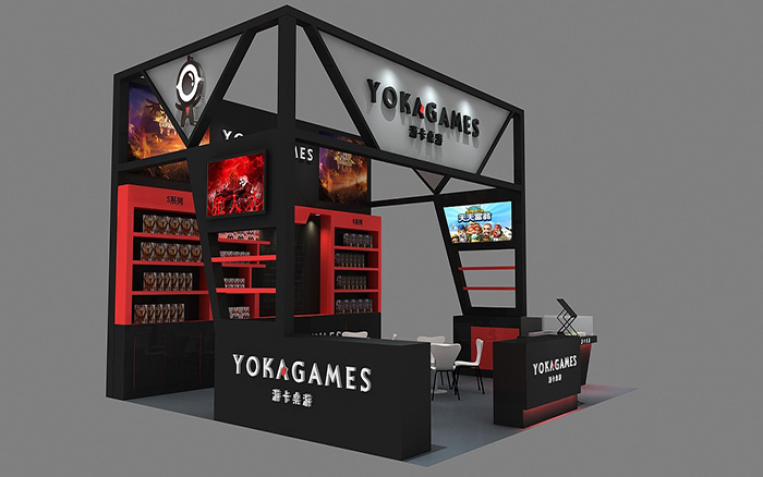 武漢展臺(tái)搭建-游卡桌游