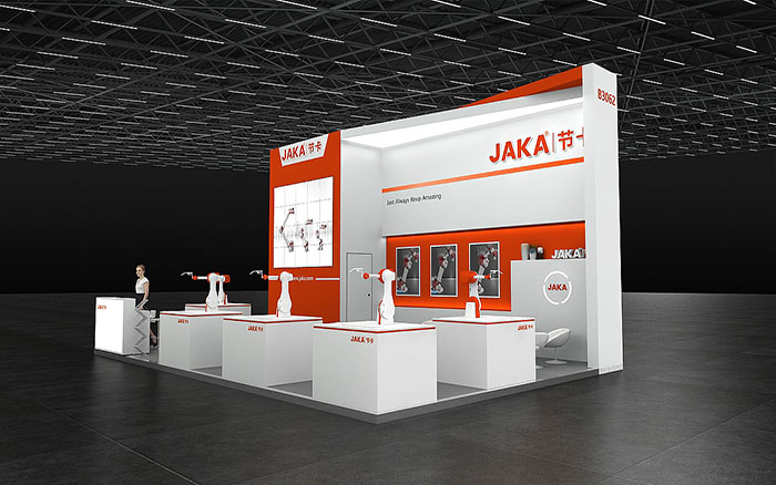 深圳展臺搭建-節(jié)卡-機器人展會設(shè)計布置