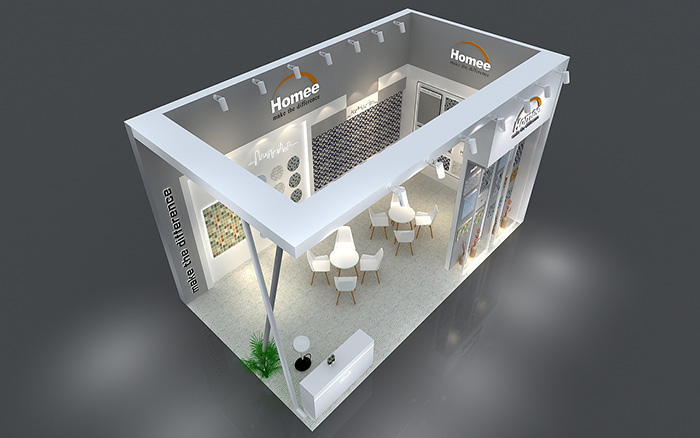 廣州建博會(huì)展廳搭建圖片