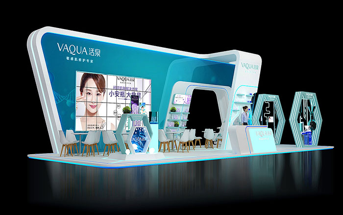 美博會(huì)搭建展臺(tái)-活泉-廣州展覽設(shè)計(jì)搭建