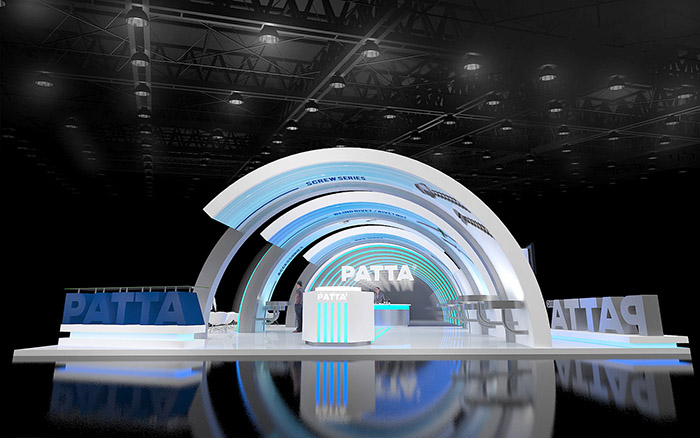 上海五金展臺(tái)展會(huì)搭建設(shè)計(jì)