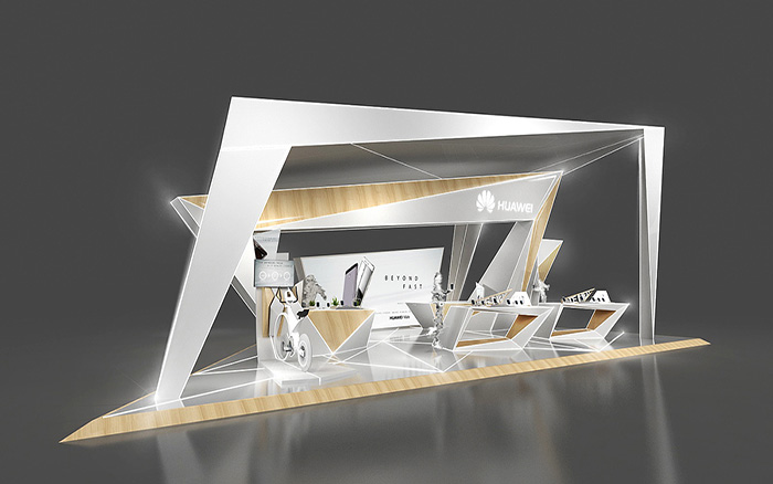 慕尼黑電子展會搭建-huawei-上海展覽設(shè)計裝修