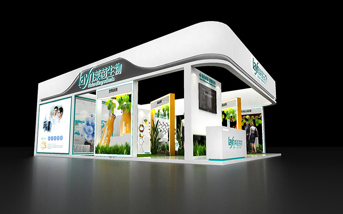 食品展覽搭建-萊茵生物-廣州會展布置搭建