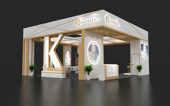北京展會(huì)展臺(tái)設(shè)計(jì)-KAYSLEY-美博會(huì)展覽設(shè)計(jì)