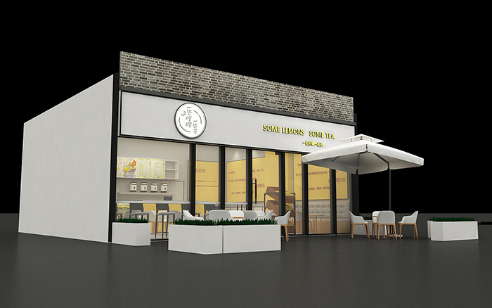 食品飲料展會(huì)搭建-一些檸檬一些茶-上海展覽裝修設(shè)計(jì)