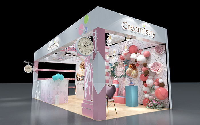 青島展臺搭建-creamistry-中冰展會設(shè)計