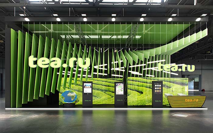 上海茶博會(huì)展位設(shè)計(jì)-tea.ru