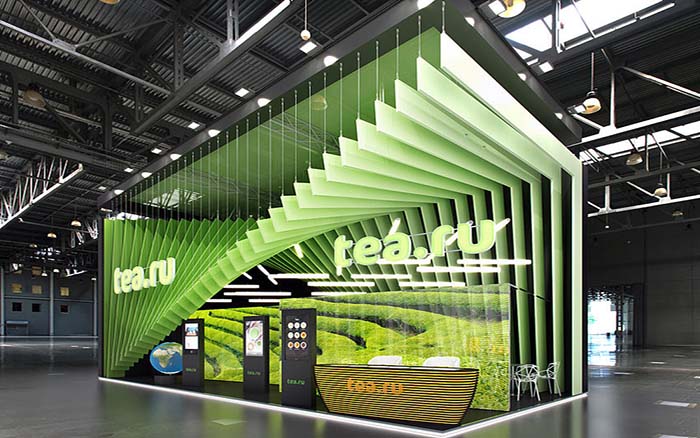 上海茶博會展位設(shè)計圖片