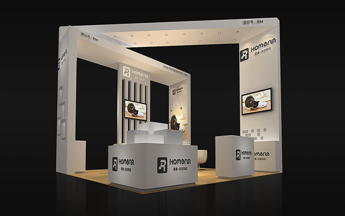 廣州市展會搭建-霍曼-家電展臺設(shè)計制作