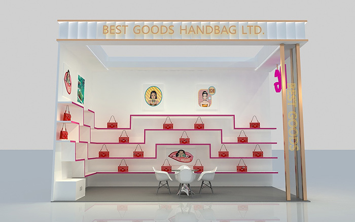 北京展廳設(shè)計(jì)-BG-美容化妝品展會(huì)設(shè)計(jì)