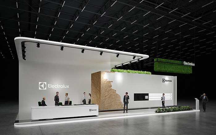 廣州專業(yè)展會搭建-Electrolux-家電展覽設(shè)計(jì)