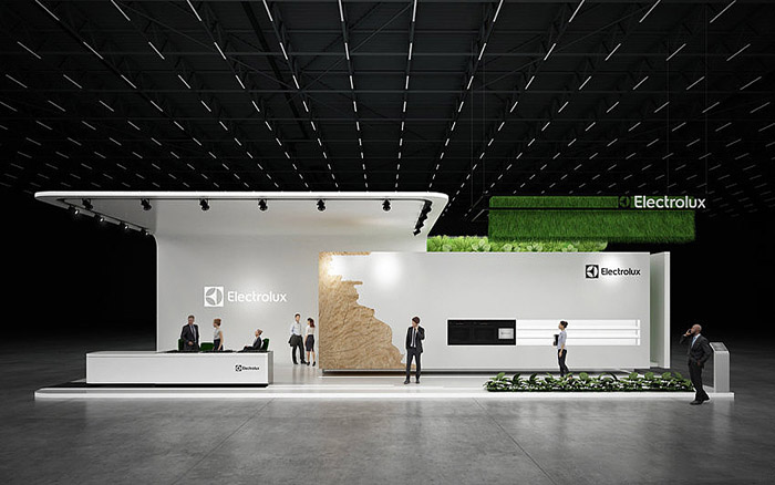 廣州專業(yè)展會搭建-Electrolux-家電展覽設(shè)計(jì)