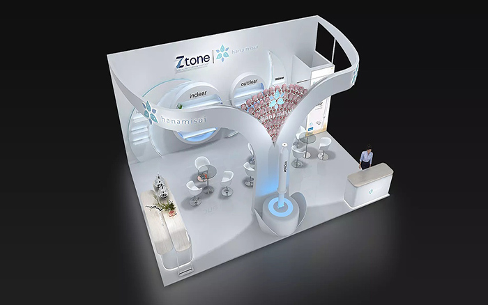 上海市搭建展臺-hanamisui-PCE口腔用品展會設(shè)計(jì)