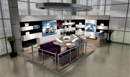 江鈴-廣州汽車展廳布置