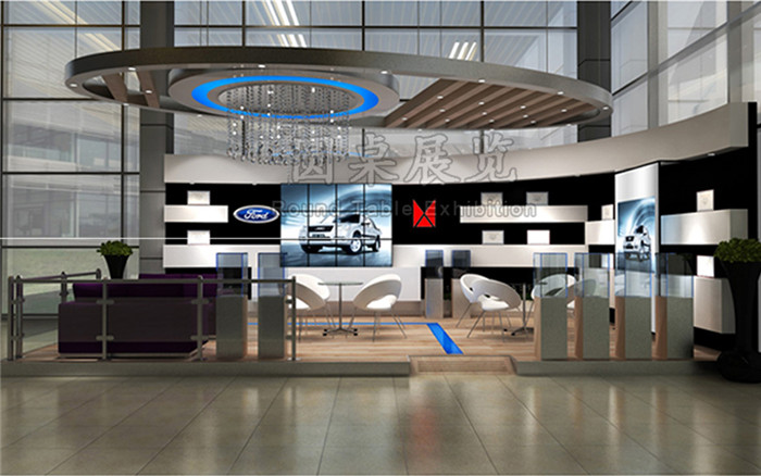 江鈴-廣州汽車展廳布置