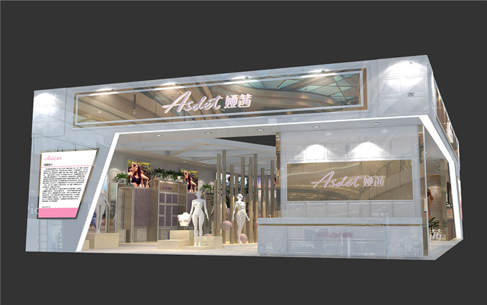 婭茜-廣州服裝展臺(tái)設(shè)計(jì)