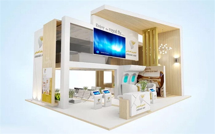 OMAN  AIR-上海汽配展臺設(shè)計