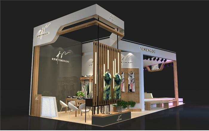依夢都-廣州服裝展展臺設(shè)計