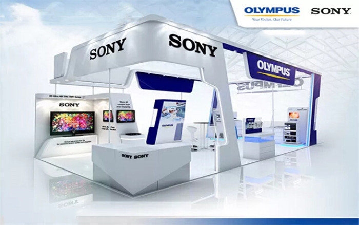 OLYMPUS SONY-深圳連鎖加盟展展臺(tái)設(shè)計(jì)