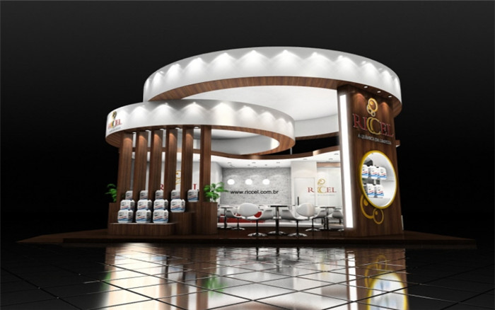 Riccel-廣州建材展展臺設(shè)計