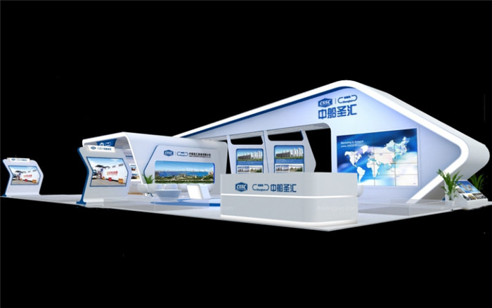 中船圣匯-廣州機械展展臺設計