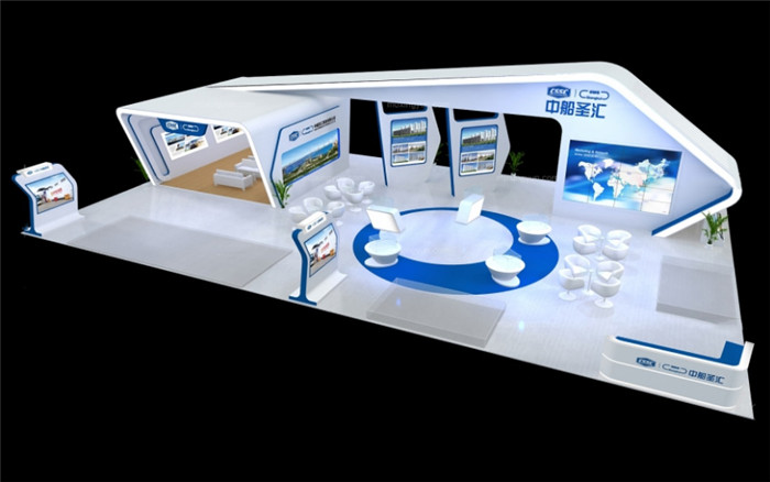 中船圣匯-廣州機械展展臺設計