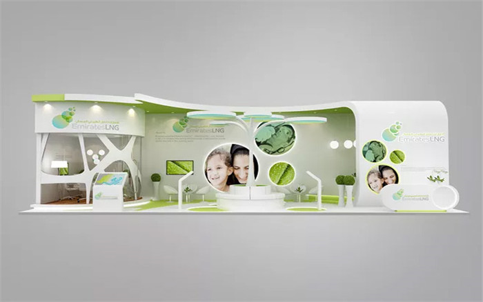 EmiratesLNG-廣州新能源展展臺(tái)設(shè)計(jì)