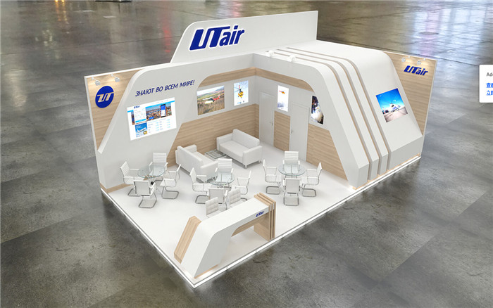 utair-北京航空展展臺(tái)設(shè)計(jì)