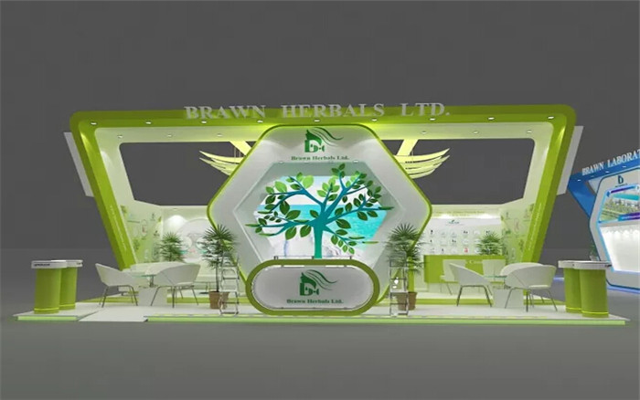 BRAWN HERBALS -廣州美博會展臺設(shè)計