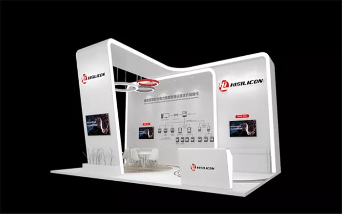 HiSilicon-深圳安防展展臺設計