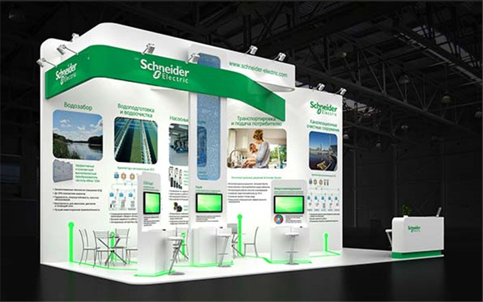 schneider-廣州工業(yè)展展臺(tái)設(shè)計(jì)