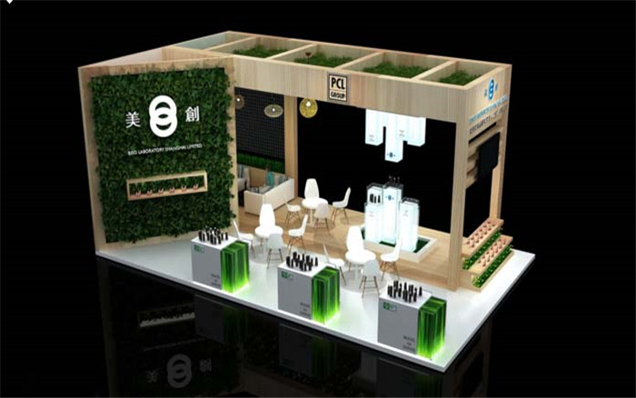 美創(chuàng)-廣州美博會展臺設(shè)計