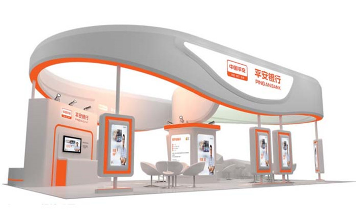 平安銀行-深圳房地產(chǎn)展展臺設(shè)計(jì)