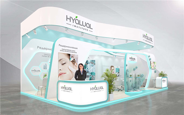 Hyalual-廣州美博會(huì)展臺(tái)設(shè)計(jì)